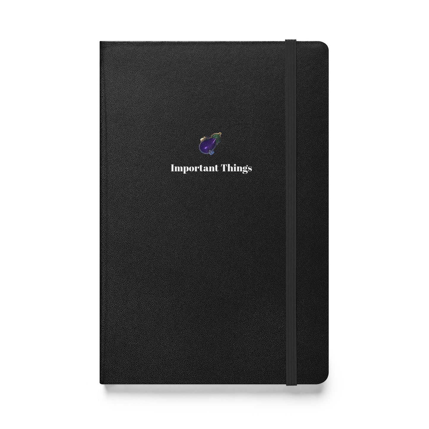 Hardcover bound notebook