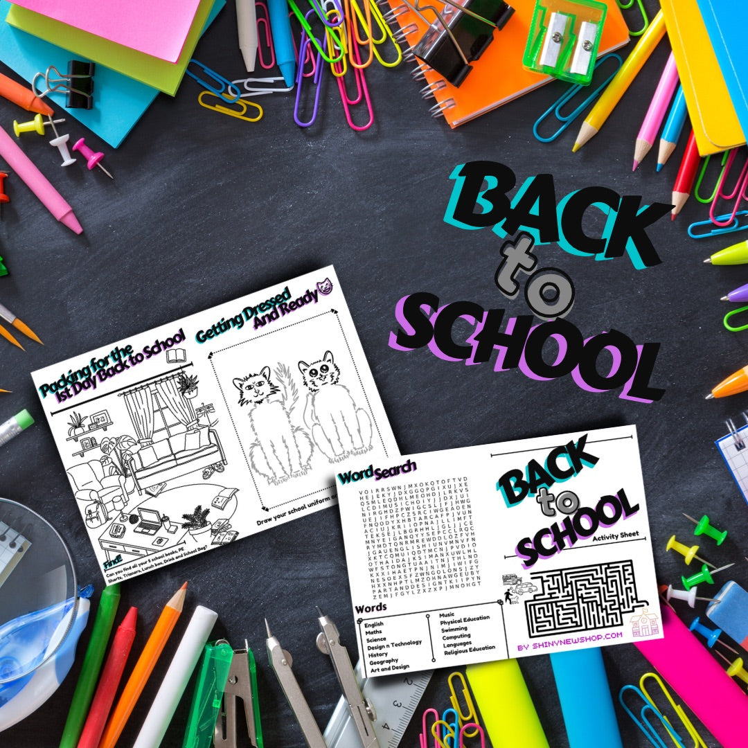Back to School activity Sheet