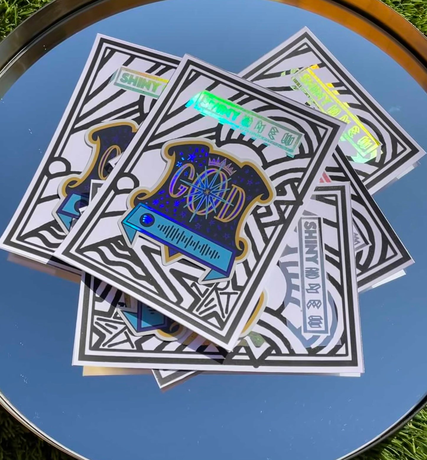 Track 12 Holographic sticker (Madonna)