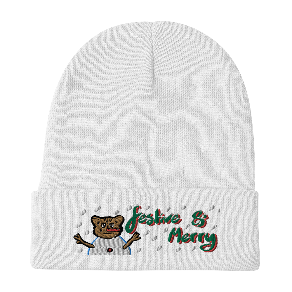 Embroidered Beanie