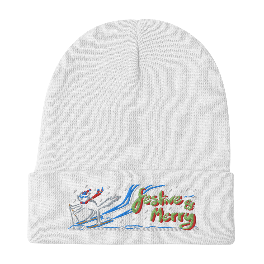 Embroidered Beanie