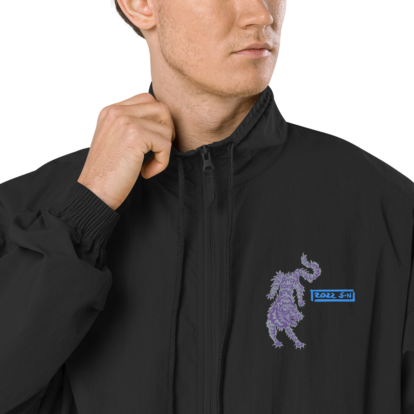 Recycled tracksuit jacket