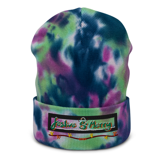 Tie-dye beanie