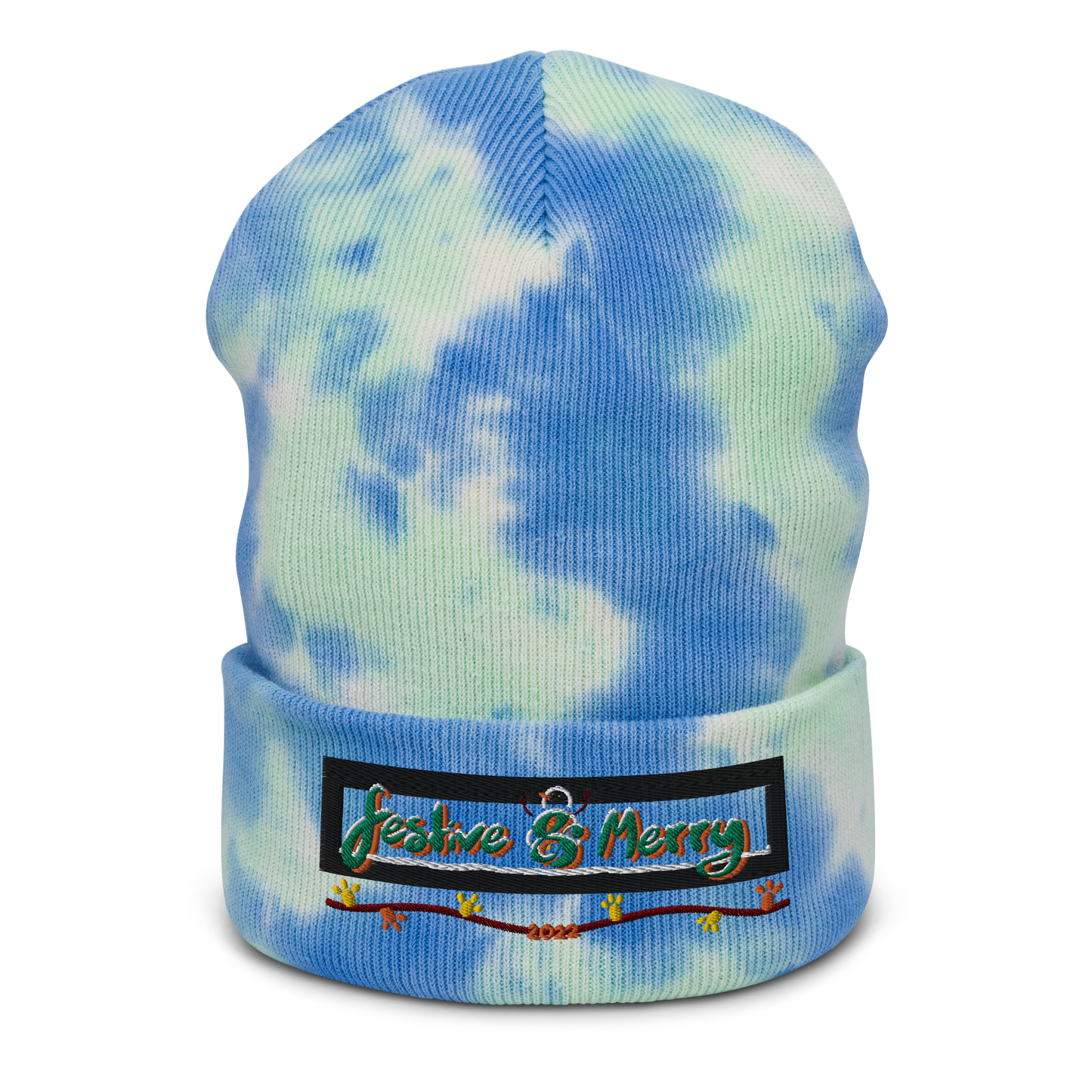 Tie-dye beanie