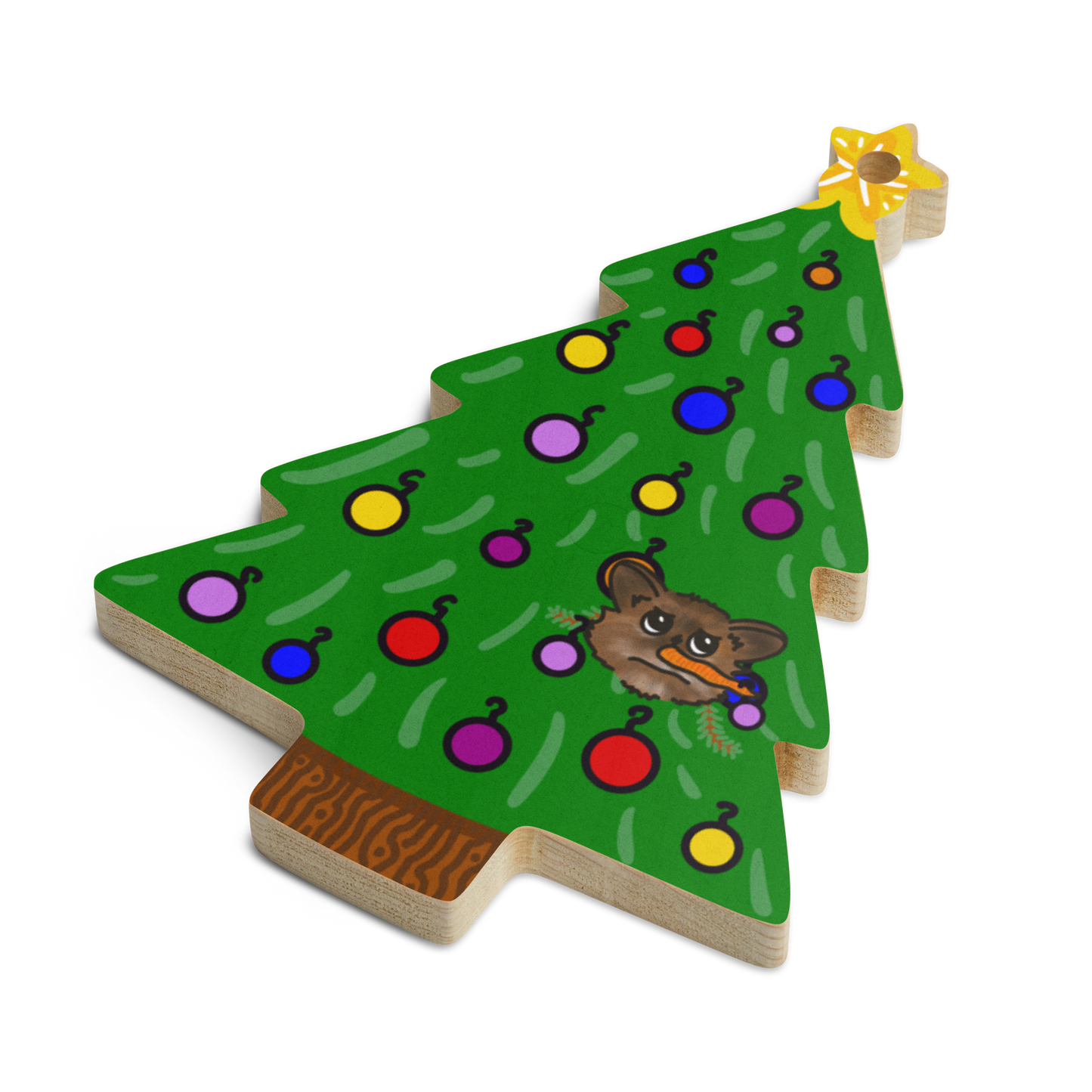 Wooden ornaments