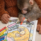 Punch The Viral Monkey Mothers Day Card