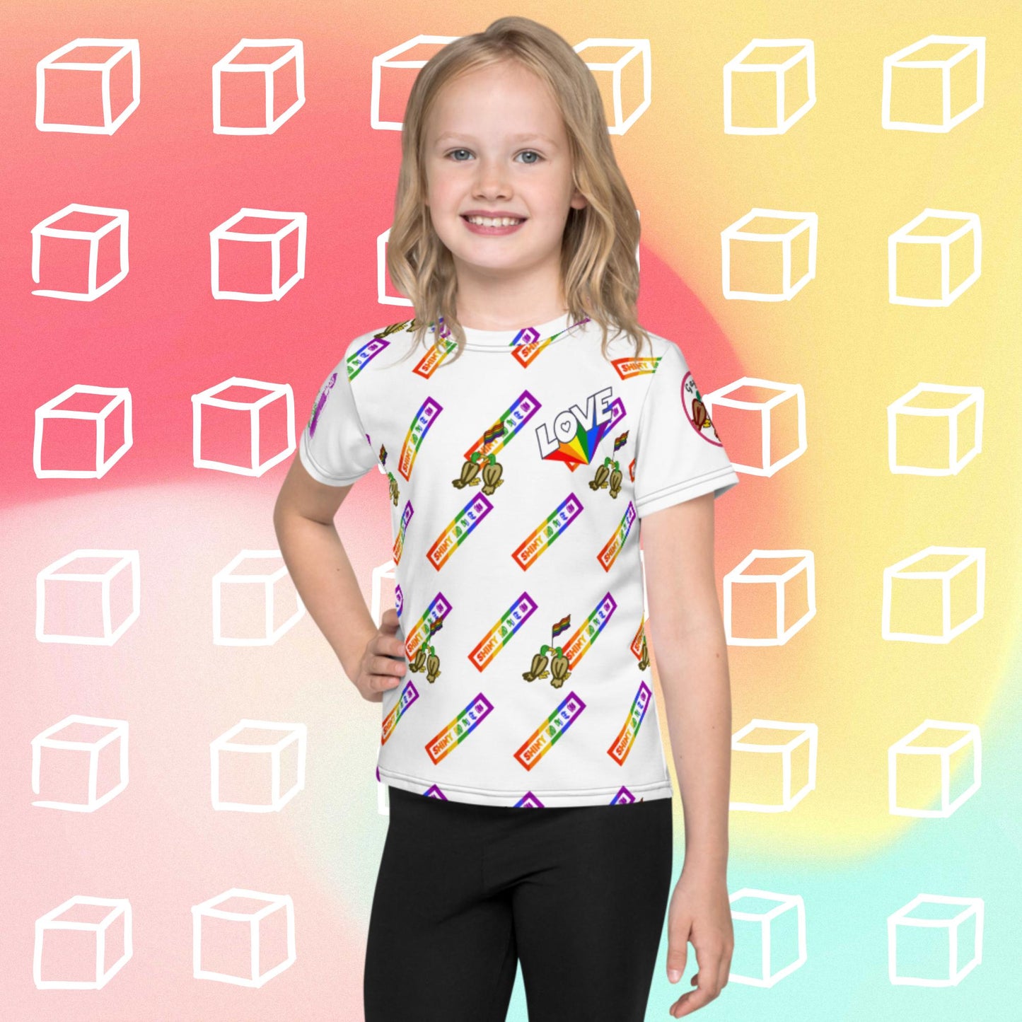 Kids crew neck t-shirt