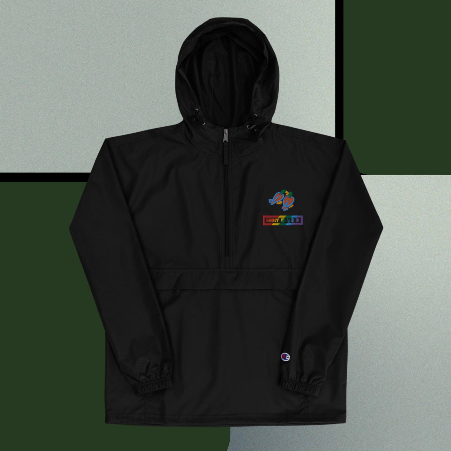 Embroidered Champion Packable Jacket