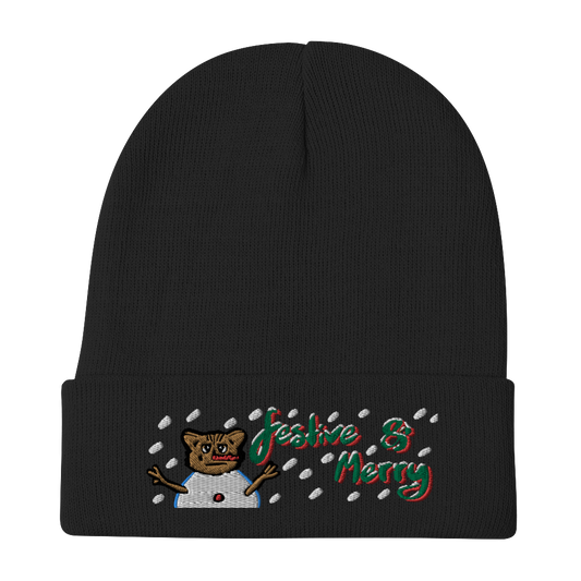 Embroidered Beanie