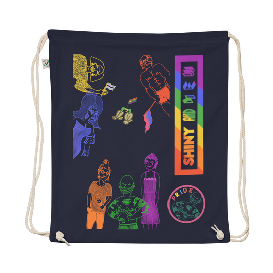 Organic cotton drawstring bag